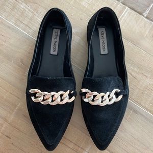 Steve Madden suede loafers